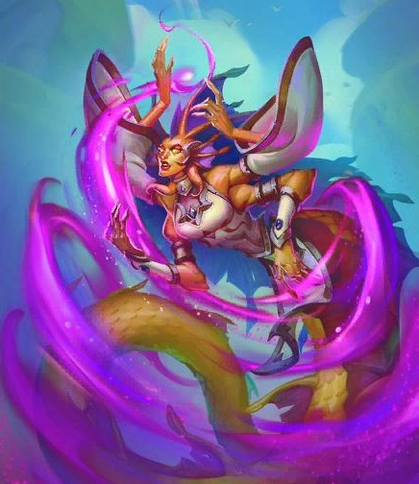 Арт «Жрица Морозной Чешуи»