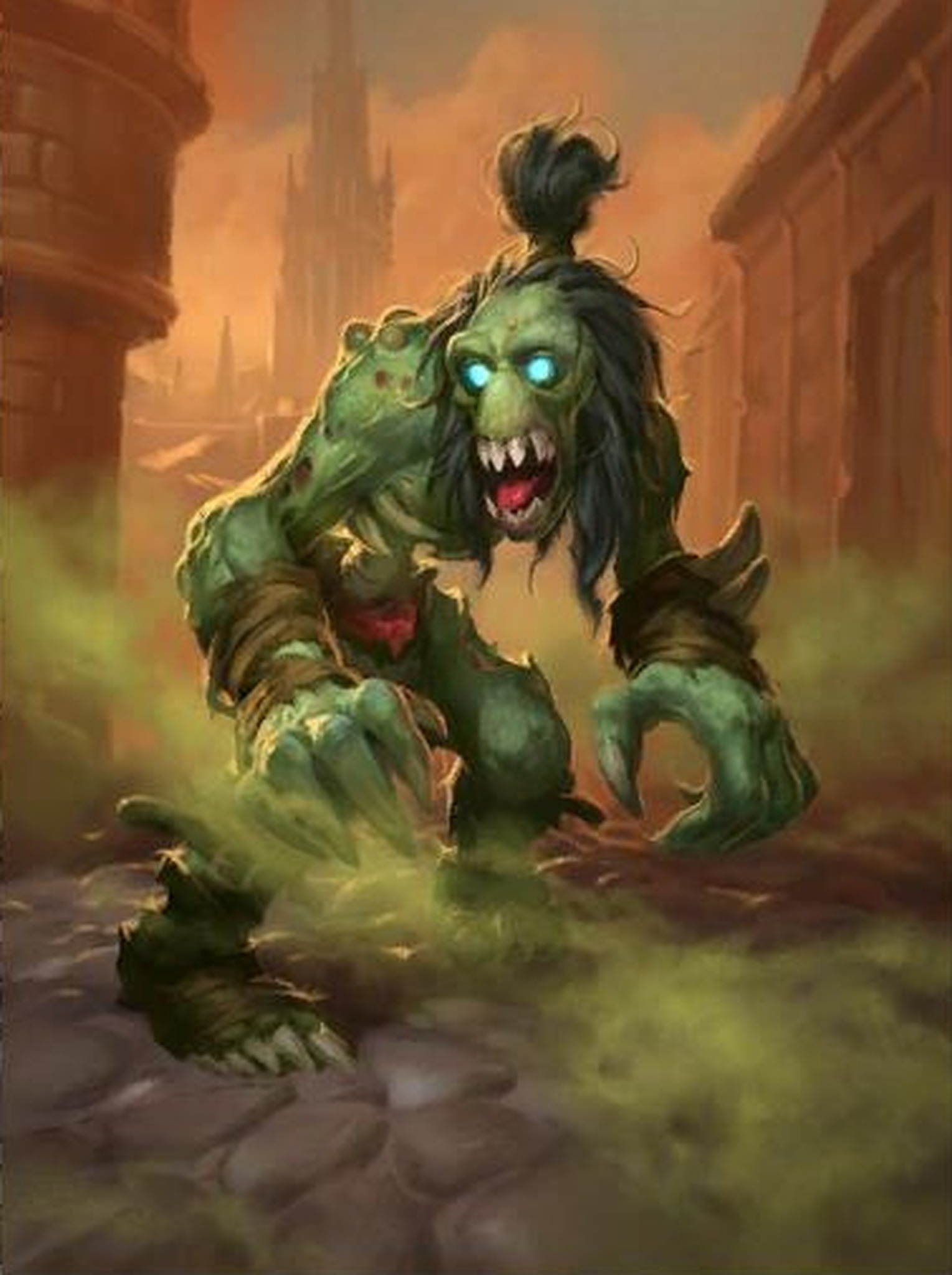Арт «Чумной вурдалак»