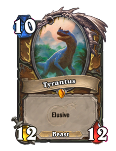 Карта Hearthstone «Тирантий»