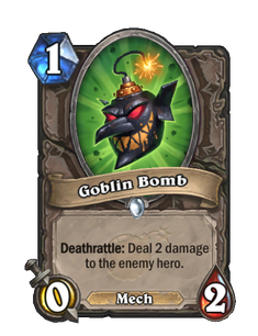 Карта Hearthstone «Гоблинская бомба»