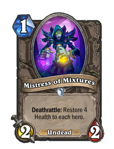 Карта Hearthstone «Мастерица микстур»