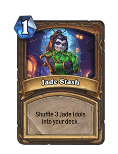 Карта Hearthstone «Коллекция нефрита»