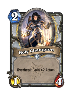 Карта Hearthstone «Святая защитница»