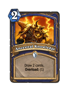Карта Hearthstone «Древнее знание»