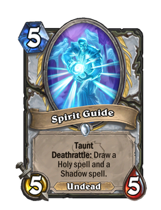 Карта Hearthstone «Дух-наставник»
