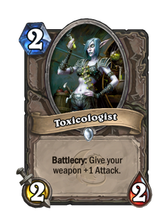 Карта Hearthstone «Токсиколог»