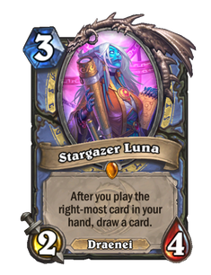 Карта Hearthstone «Звездочет Луна»