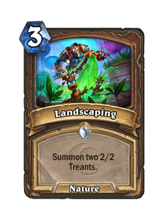 Карта Hearthstone «Озеленение»