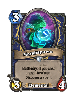 Карта Hearthstone «Болотное порождение»