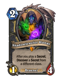 Карта Hearthstone «Темный ювелир Ханар»