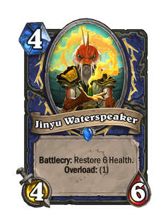 Карта Hearthstone «Говорящий с водой»
