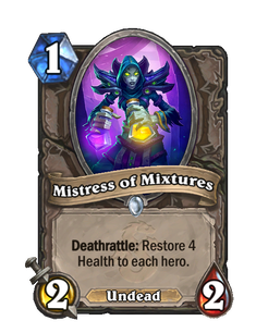 Карта Hearthstone «Мастерица микстур»
