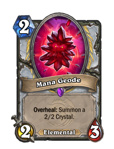 Карта Hearthstone «Мановая жеода»