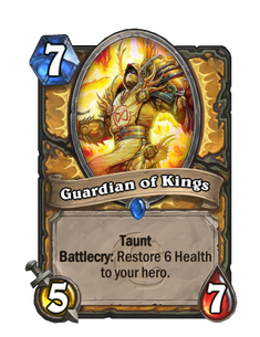 Карта Hearthstone «Защитник королей»