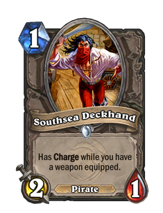 Карта Hearthstone «Матрос Южных Морей»