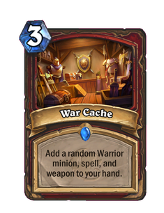 Карта Hearthstone «Военный тайник»