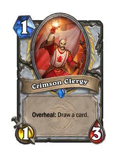 Карта Hearthstone «Алый священник»