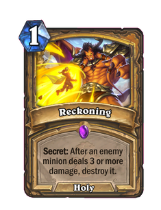 Карта Hearthstone «Расплата»