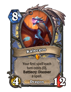 Карта Hearthstone «Калесгос»