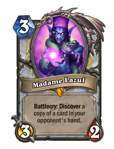 Карта Hearthstone «Мадам Лазул»