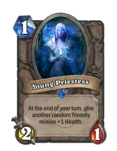 Карта Hearthstone «Молодая жрица»