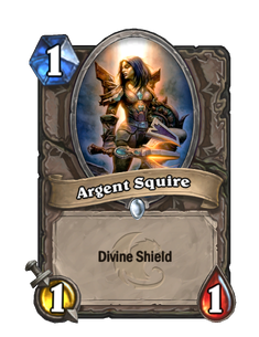 Карта Hearthstone «Сквайр Авангарда»