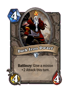 Карта Hearthstone «Дворф Черного Железа»