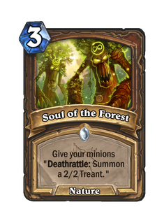 Карта Hearthstone «Душа леса»
