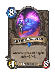 Карта Hearthstone «Волшебная пожирательница»