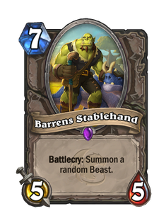 Карта Hearthstone «Кодюх из Степей»