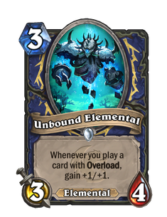 Карта Hearthstone «Вольный элементаль»