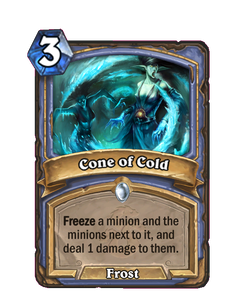Карта Hearthstone «Конус холода»