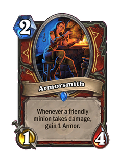Карта Hearthstone «Мастер брони»