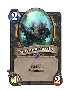 Карта Hearthstone «Терпеливый убийца»