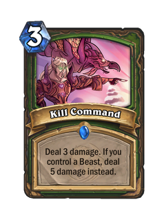 Карта Hearthstone «Команда «Взять!»»