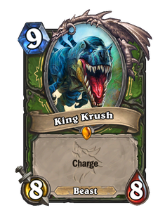 Карта Hearthstone «Король Круш»