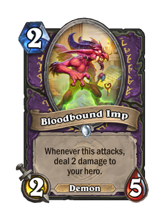 Карта Hearthstone «Бес крови»
