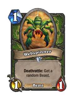 Карта Hearthstone «Тенетник»
