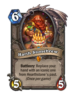 Карта Hearthstone «Харт Камневар»