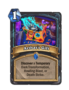 Карта Hearthstone «Подарок Артаса»