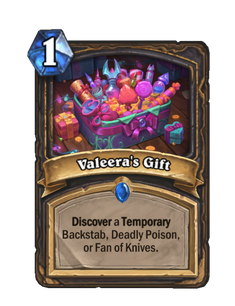 Карта Hearthstone «Подарок Валиры»