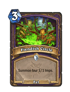 Карта Hearthstone «Демонический круг»