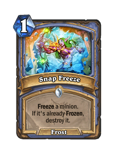 Карта Hearthstone «Трескучий мороз»