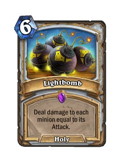 Карта Hearthstone «Световая бомба»