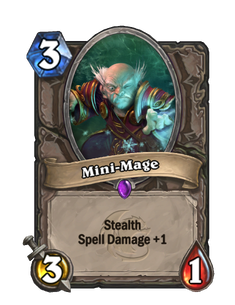 Карта Hearthstone «Мини-маг»