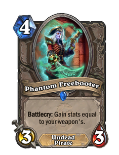 Карта Hearthstone «Призрачный корсар»