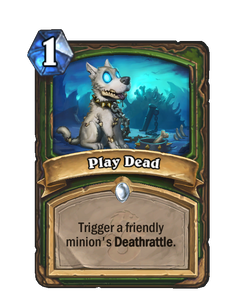 Карта Hearthstone «Ложная смерть»