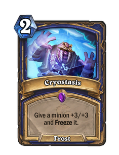 Карта Hearthstone «Криостаз»