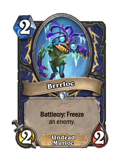 Карта Hearthstone «Брррлок»