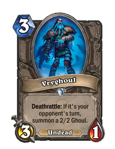 Карта Hearthstone «Врайдалак»